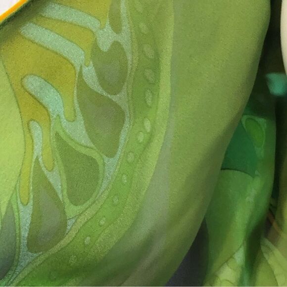 Gala 100% Silk Blouse - Picture 8 of 11